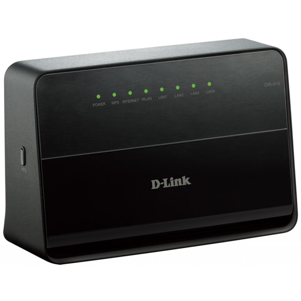 Маршрутизатор D-Link DIR-615 (DIR-615/K1) - зображення 1
