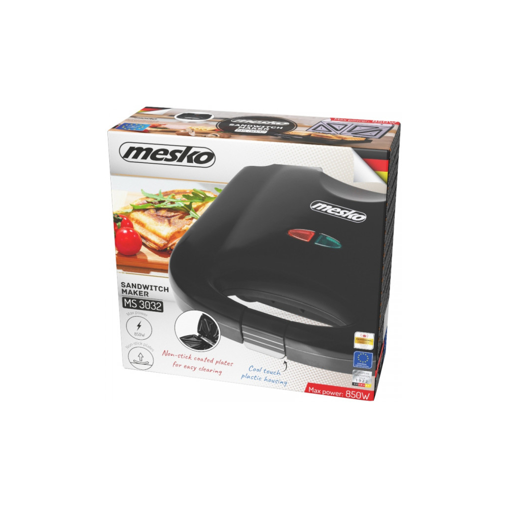Сендвічниця Mesko MS 3032 - зображення 5