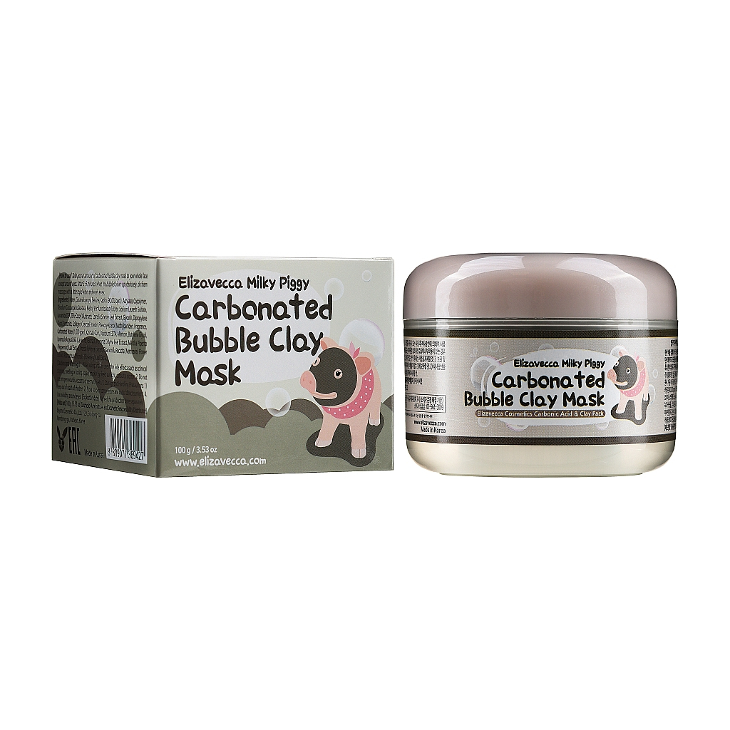 Маска для обличчя Elizavecca Milky Piggy Carbonated Bubble Clay Mask 100 мл (8809071369427) - зображення 2
