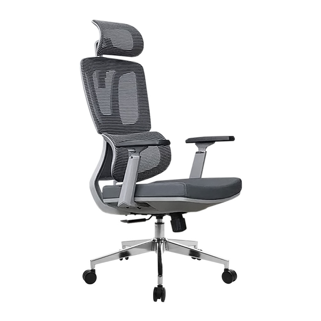 Офісне крісло GT Racer B-121A Gray - зображення 1