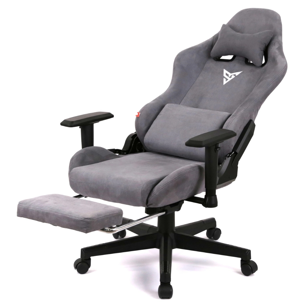Крісло ігрове Аклас Герць RL Сірий (Сірий оксамит) (00160346) - изображение 5