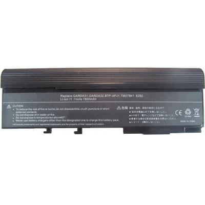 Акумулятор до ноутбука AlSoft Acer MS2180 7800mAh 9cell 11.1V Li-ion (A41249) - зображення 1