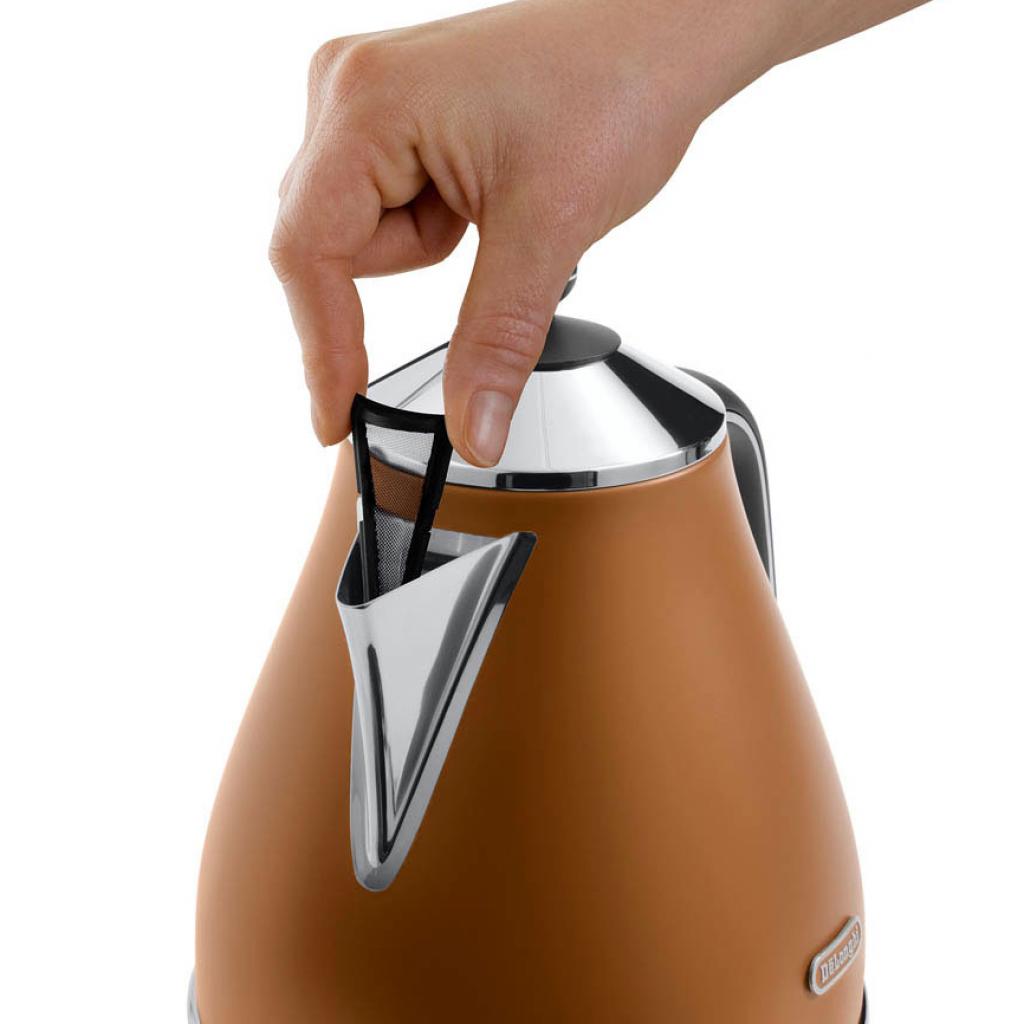 Електрочайник DeLonghi KBOV 2001.BW (KBOV2001.BW) - зображення 4