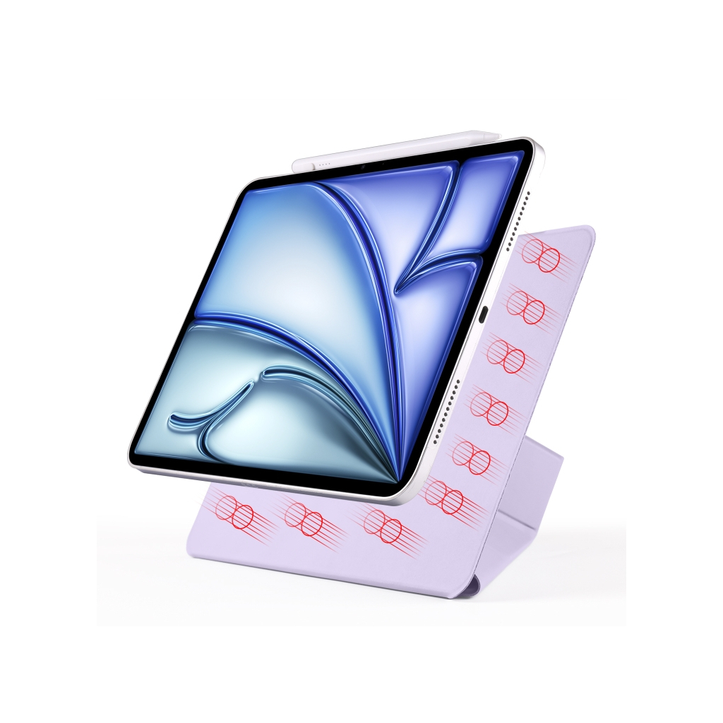 Чохол до планшета BeCover Ultra Slim Origami Magnetic Apple iPad Mini 6 2021 Purple (712946) - зображення 7