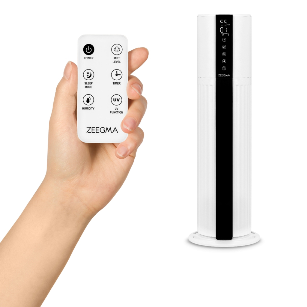 Зволожувач повітря Zeegma ZE- VERS UV GRAND WHITE - зображення 8