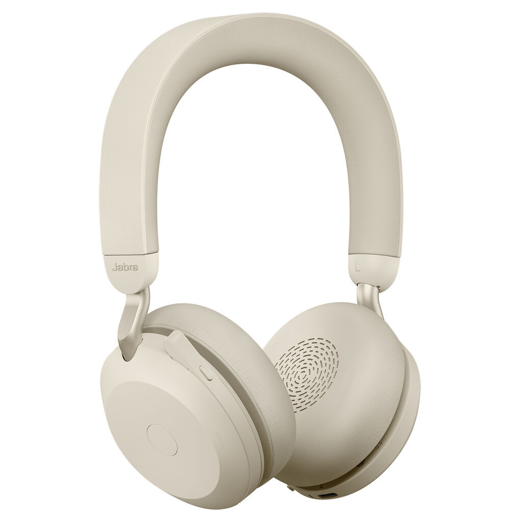 Навушники Jabra Evolve 2 75 MS Stereo USB-A Biege (27599-999-998) - зображення 6
