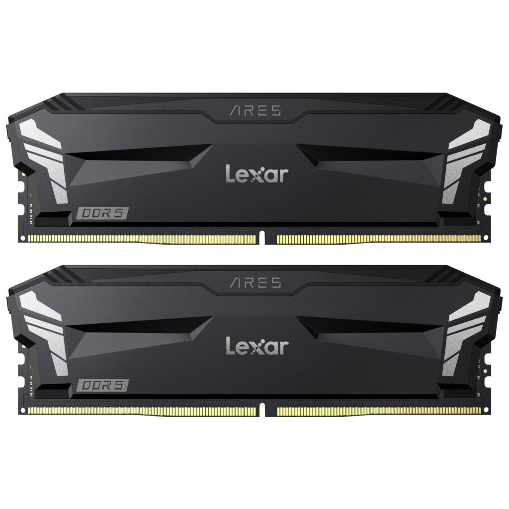 Модуль пам'яті для комп'ютера DDR5 32GB (2x16GB) 6000 MHz Ares Black Lexar (LD5U16G60C320A-RGD) - зображення 1
