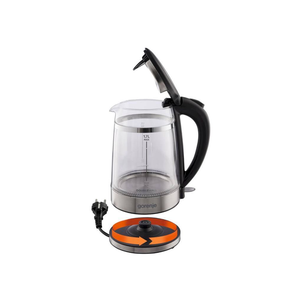 Електрочайник Gorenje K17GDW - зображення 10