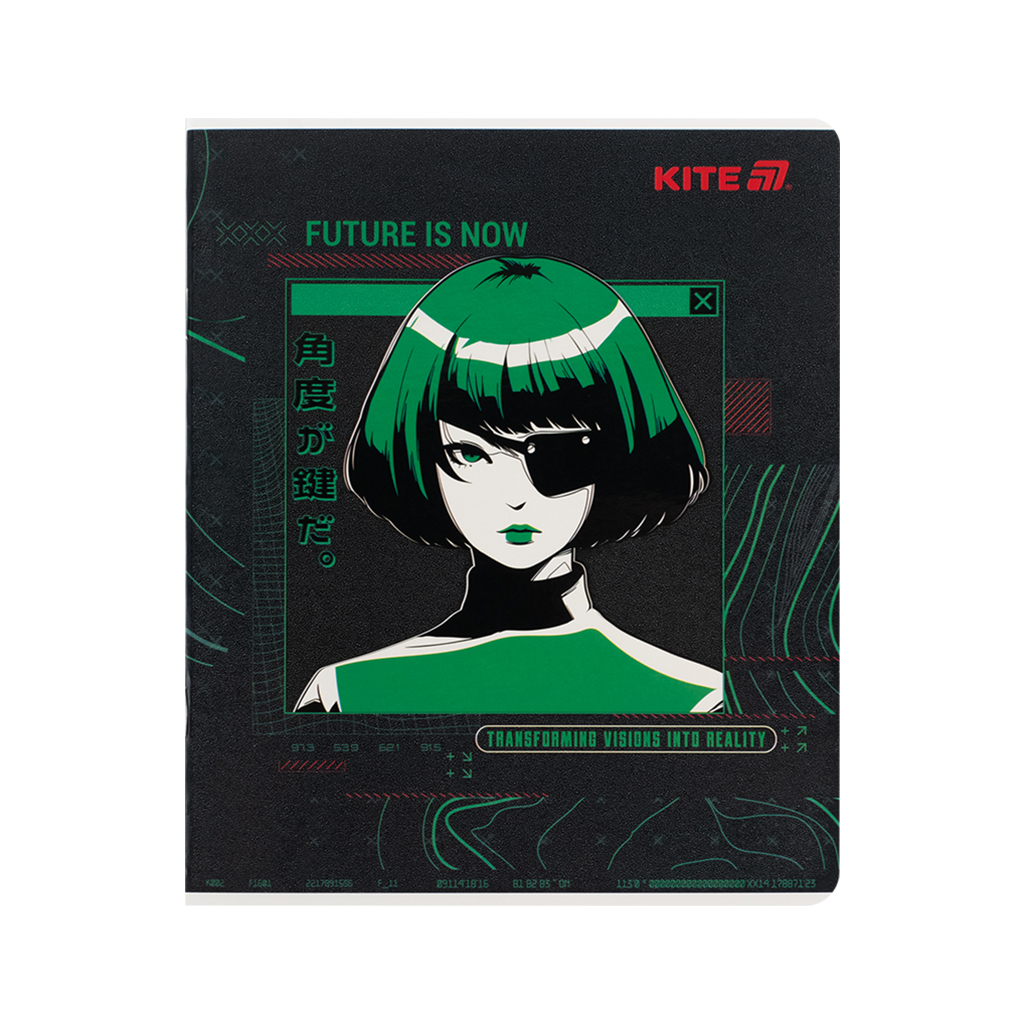 Зошит Kite Anime, 24 аркуші, клітинка (K25-238-1) - зображення 11
