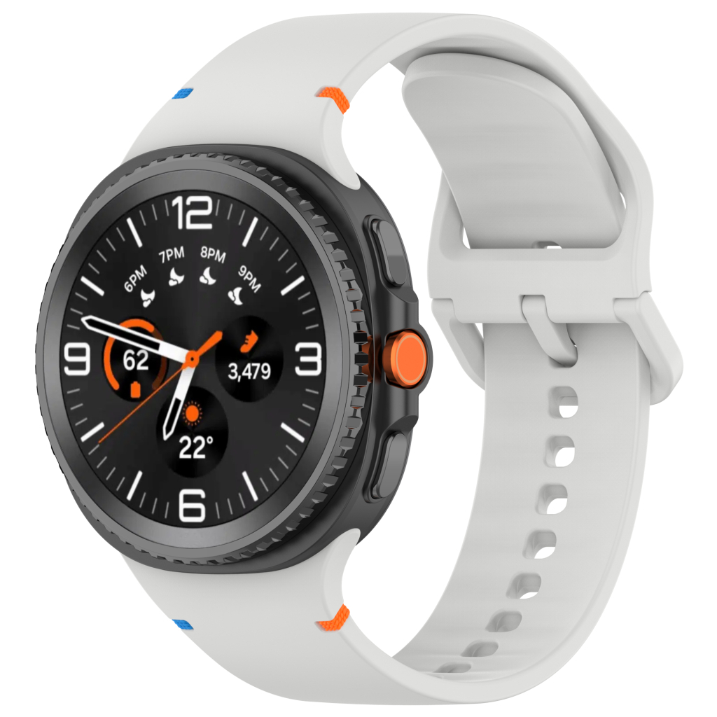 Ремінець до смарт-годинника Armorstandart Samsung Galaxy Watch 8 / 8 Classic (20x113 mm) Light Grey (ARM86863) - зображення 1