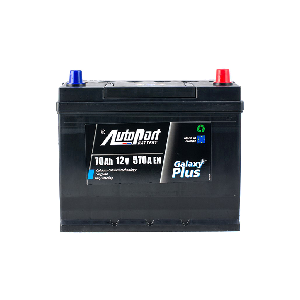 Акумулятор автомобільний AutoPart 70 Ah/12V Japan Euro Plus (ARL070-080) - зображення 1