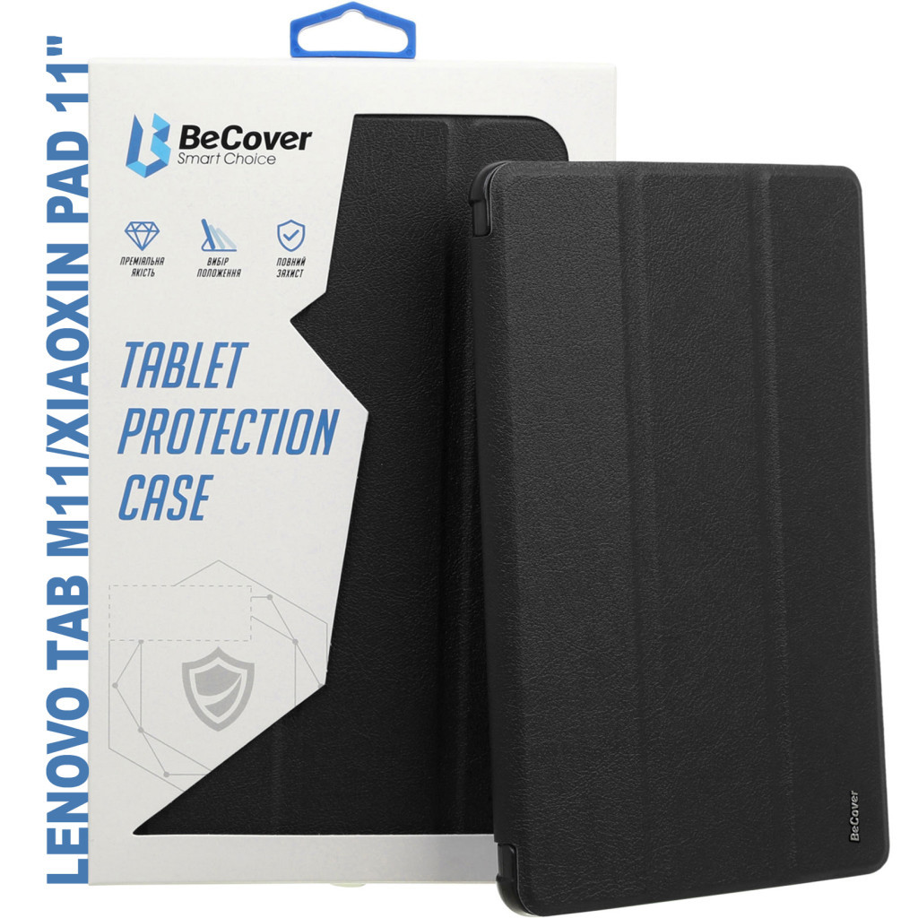 Чохол до планшета BeCover Smart Case Lenovo Tab M11 (2024) TB-TB330FU/Xiaoxin Pad 11 (2024) 11" Black (710454) - зображення 1