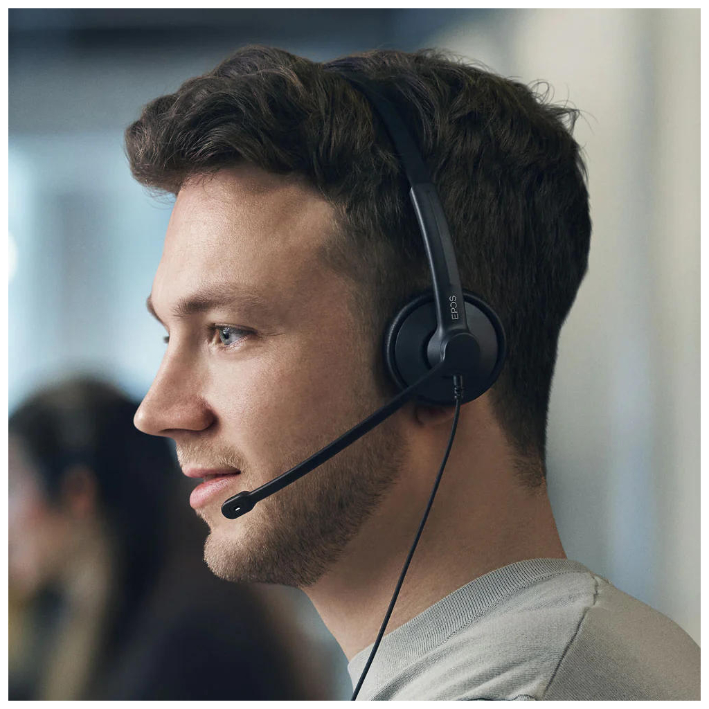 Навушники Epos Impact 100 MS Mono USB-C+A Black (1001419) - зображення 6