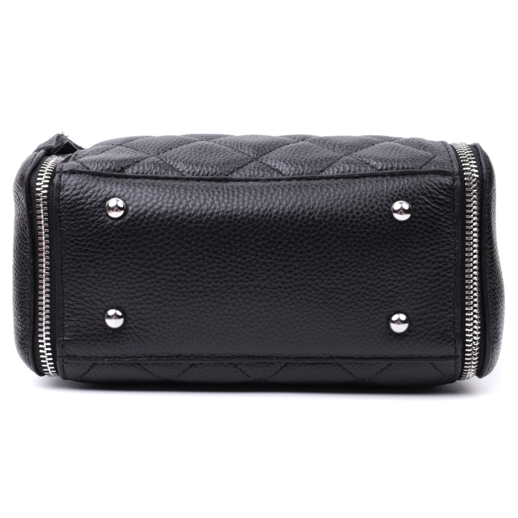 Сумка Vintage З натуральної шкіри Чорна (22667) - зображення 7