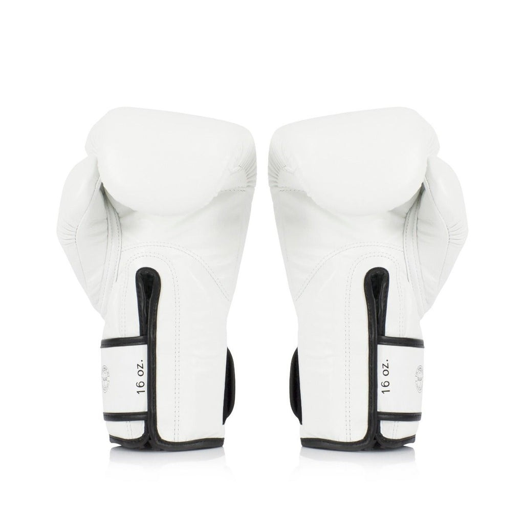 Боксерські рукавички Fairtex BGVG1 White 12 унцій (бинти в комплекті) (BGVG1_12oz_White) - зображення 3