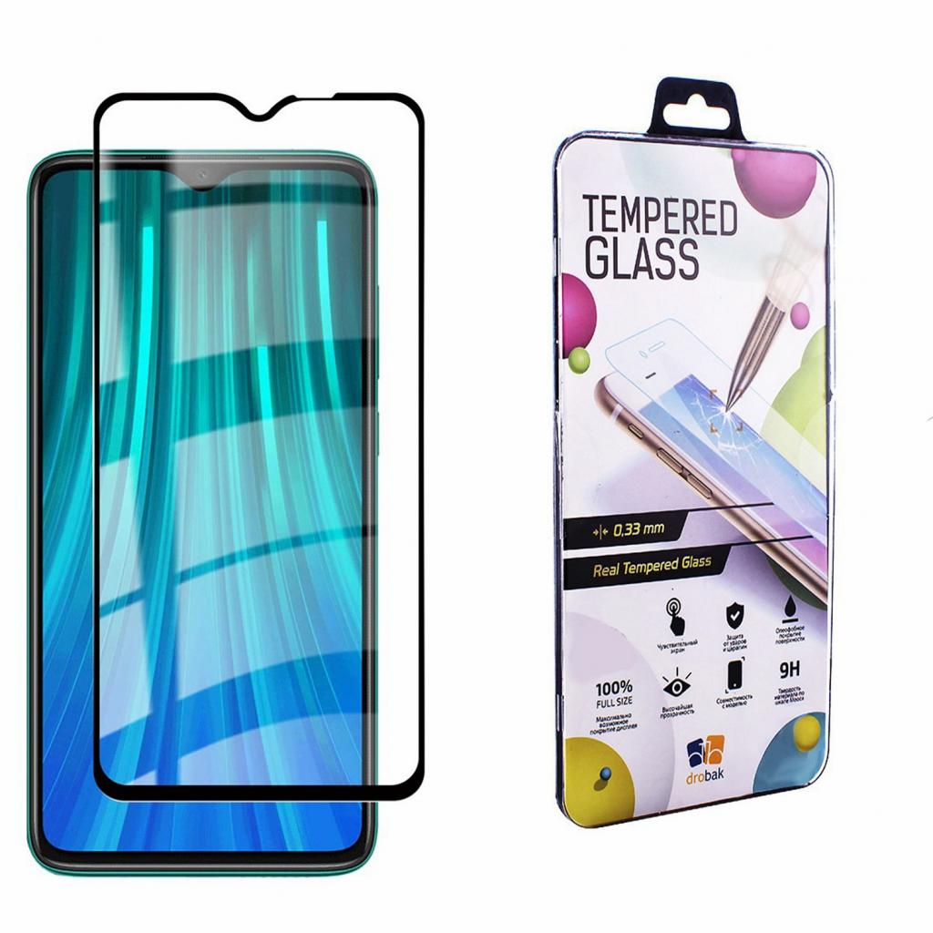 Скло захисне Drobak Vivo Y19 Full Cover Full Glue (Black) (222229) (222229) - зображення 1