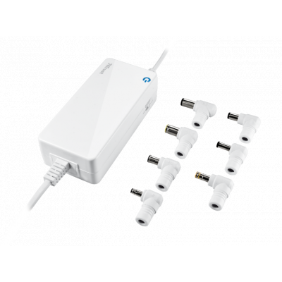 Блок живлення до ноутбуку Trust TRUST Primo 70W Laptop Charger white (18947) - зображення 1