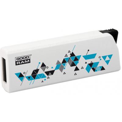 USB флеш накопичувач Goodram 128GB UCL2 Click White USB 2.0 (UCL2-1280W0R11) - зображення 2