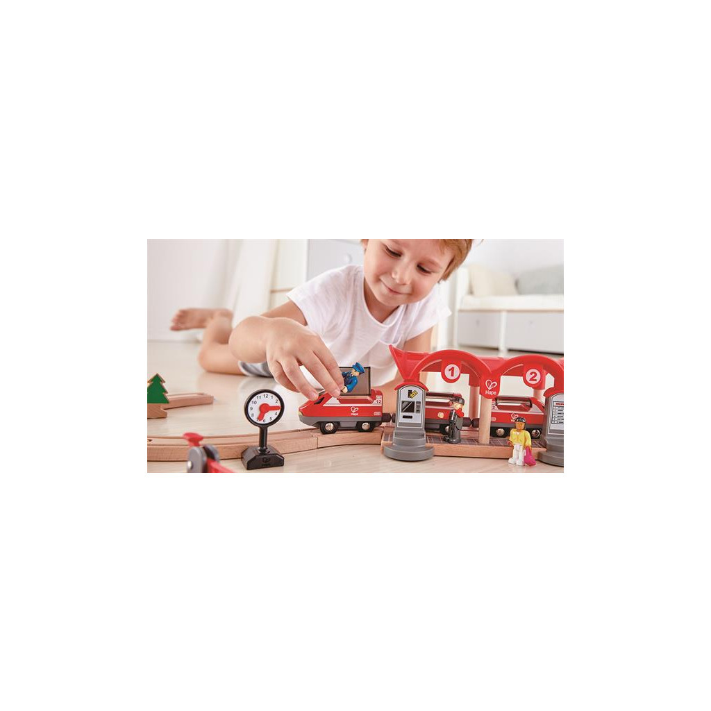 Залізниця Hape Місто 51 елемент (E3730) - зображення 7