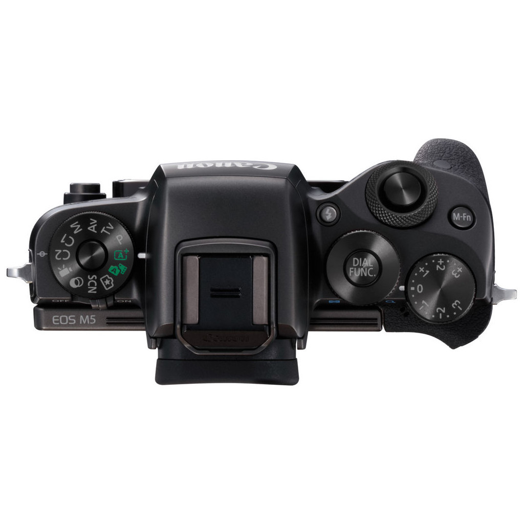 Цифровий фотоапарат Canon EOS M5 Body Black (1279C043) - зображення 5