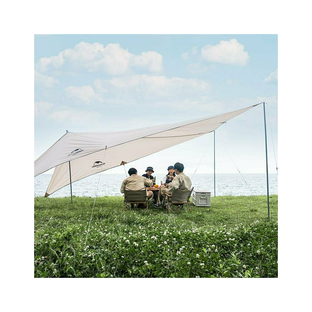 Тент Naturehike Car Rear Canopy NH21TM001 590x340 см Sand (6927595777831) - зображення 5