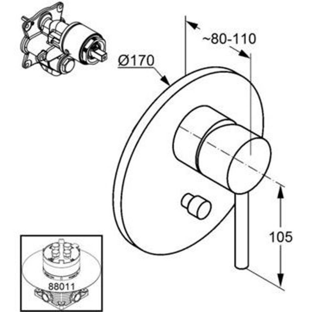Змішувач KLUDI BOZZ (386503976) - зображення 2
