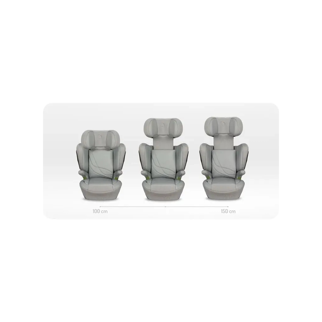 Автокрісло MoMi MEI gray 100-150 см (FOSA00027) - зображення 3
