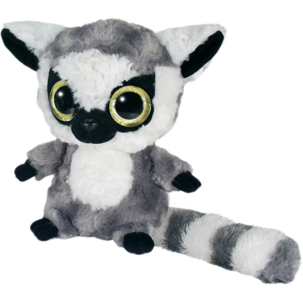 М'яка іграшка Aurora Yoo Hoo Котячий лемур сяючі очі 23 см (71012D) - зображення 1