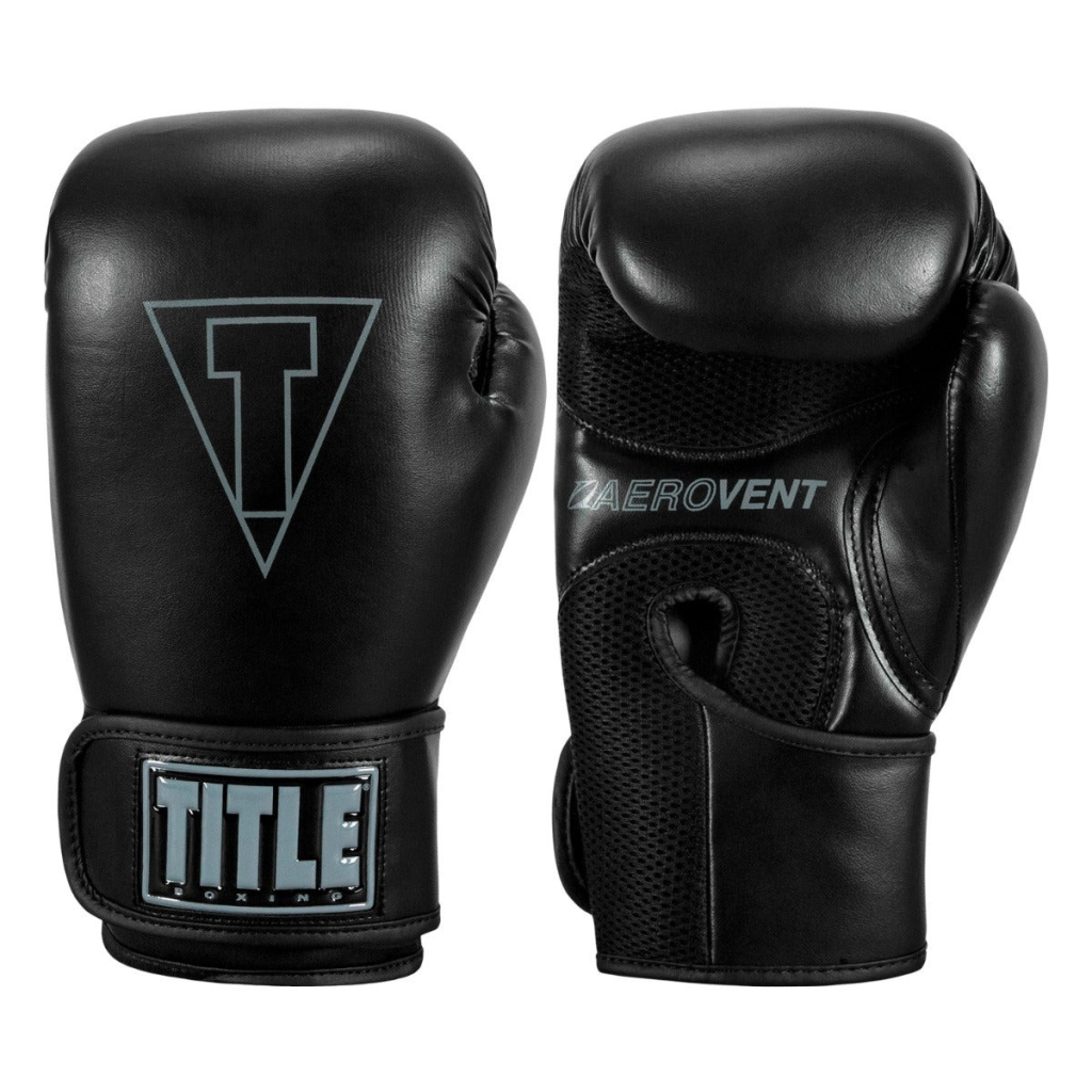Боксерські рукавички Title Boxing Vegan Gloves Black 14 oz (VGFBG 14 oz BK/BK) - зображення 5