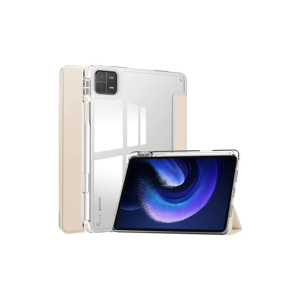 Чохол до планшета BeCover TPU Edge stylus mount Xiaomi Mi Pad 6 / 6 Pro 11" Rose Gold (709557) - зображення 3