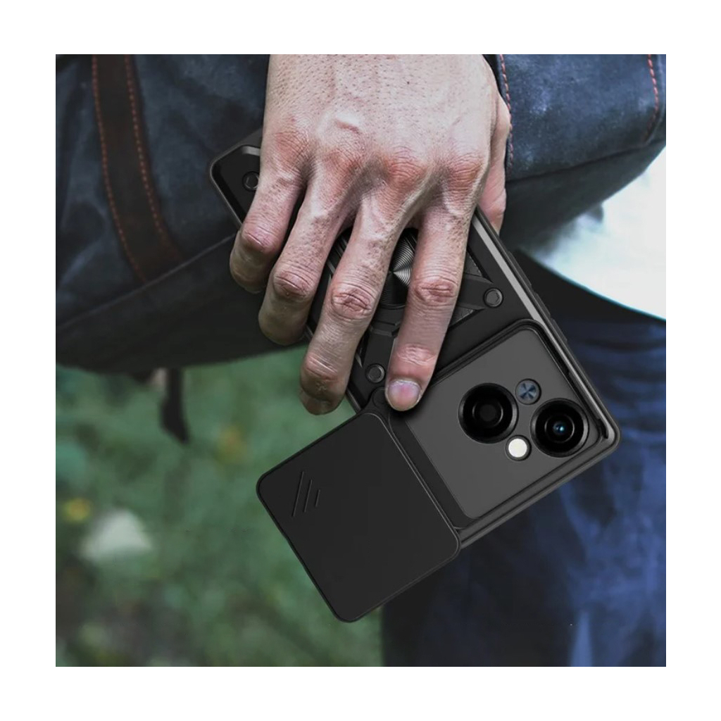 Чохол до мобільного телефона BeCover Military Tecno Spark Go 1 (KL4) Black (713073) - зображення 6