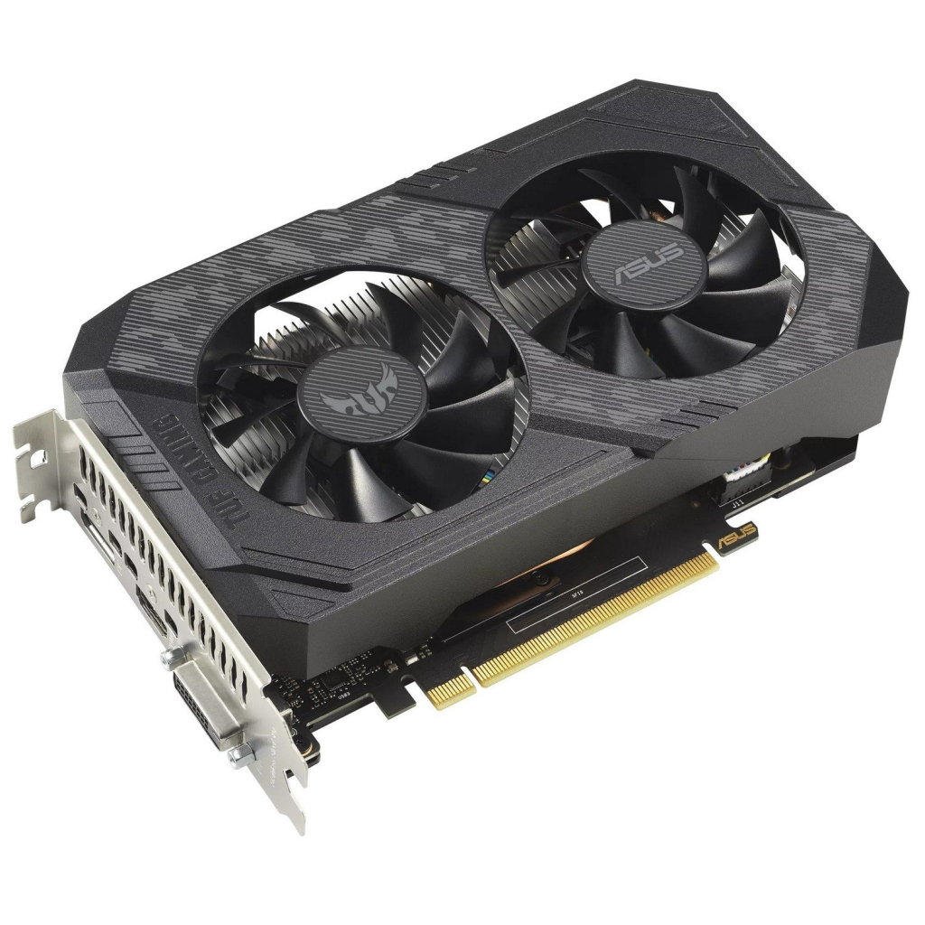 Відеокарта ASUS GeForce GTX1650 4096Mb TUF OC D6 P V2 GAMING (TUF-GTX1650-O4GD6-P-V2-GAMING) - зображення 3