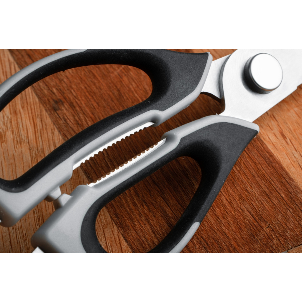 Кухонні ножиці Gusto 23 см Сіро-чорні (GT-6123) - зображення 2