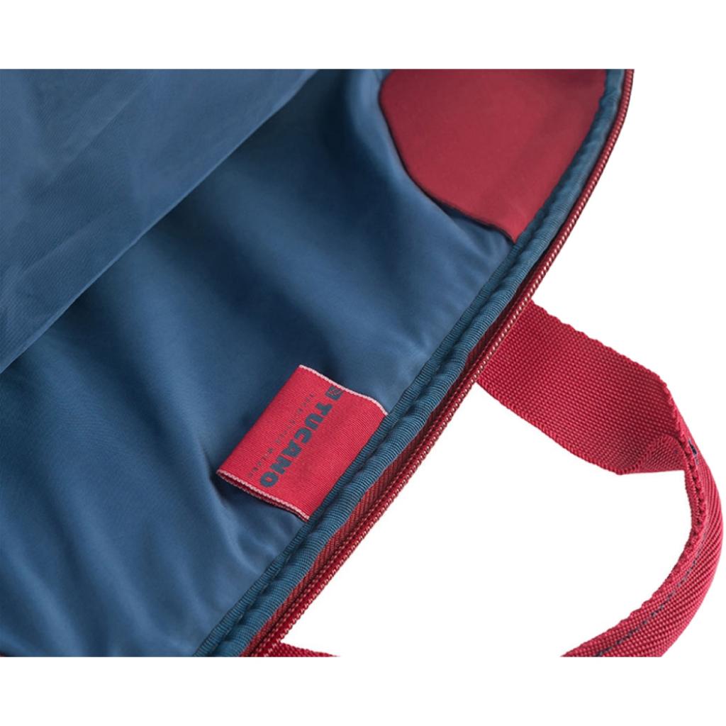 Сумка для ноутбука Tucano 15.6" Smilza Slim, Red (BSM15-R) - зображення 4