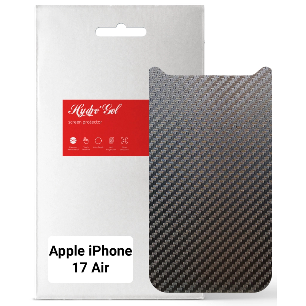 Плівка захисна Armorstandart Back panel Carbone Apple iPhone 17 Air (ARM86203) - зображення 1