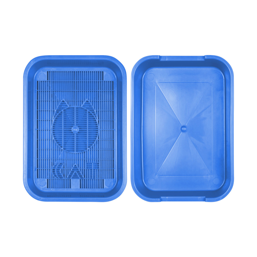 Туалет для котів Super Cat Відкритий 35х25х5 см Колір в асортименті (0688) - изображение 4