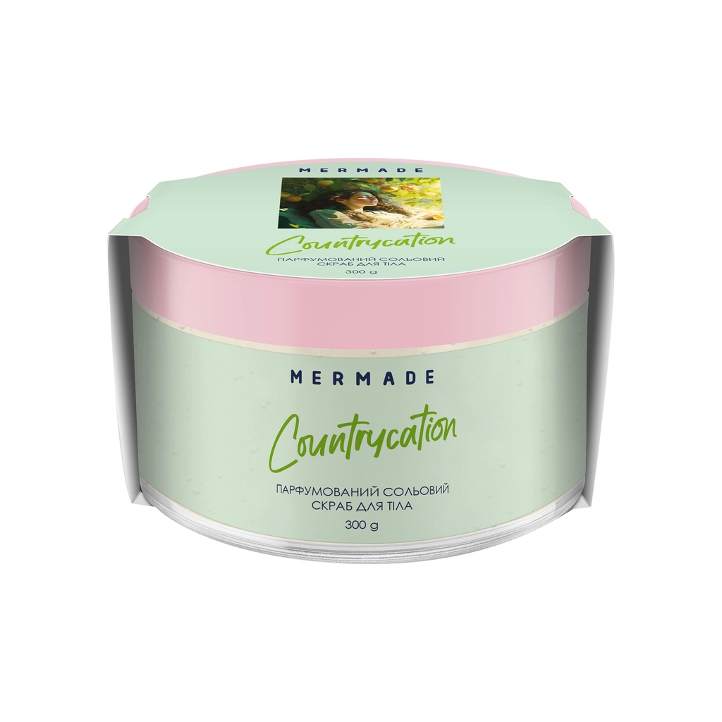 Скраб для тіла Mermade Countrycation Парфумований сольовий 300 г (4823122900937) - зображення 1