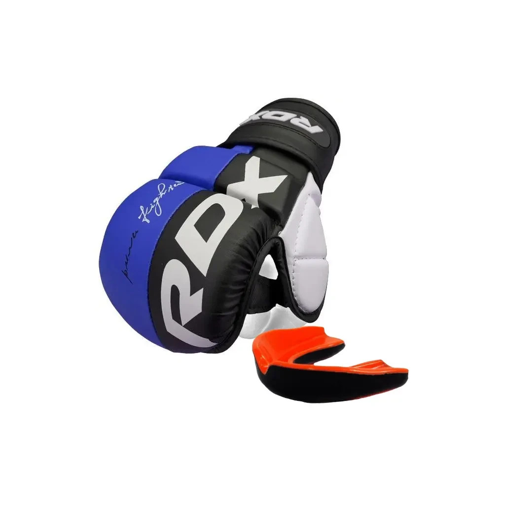 Рукавички для MMA RDX T6 Plus Rex Blue XL (GGR-T6U-XL+) - зображення 6