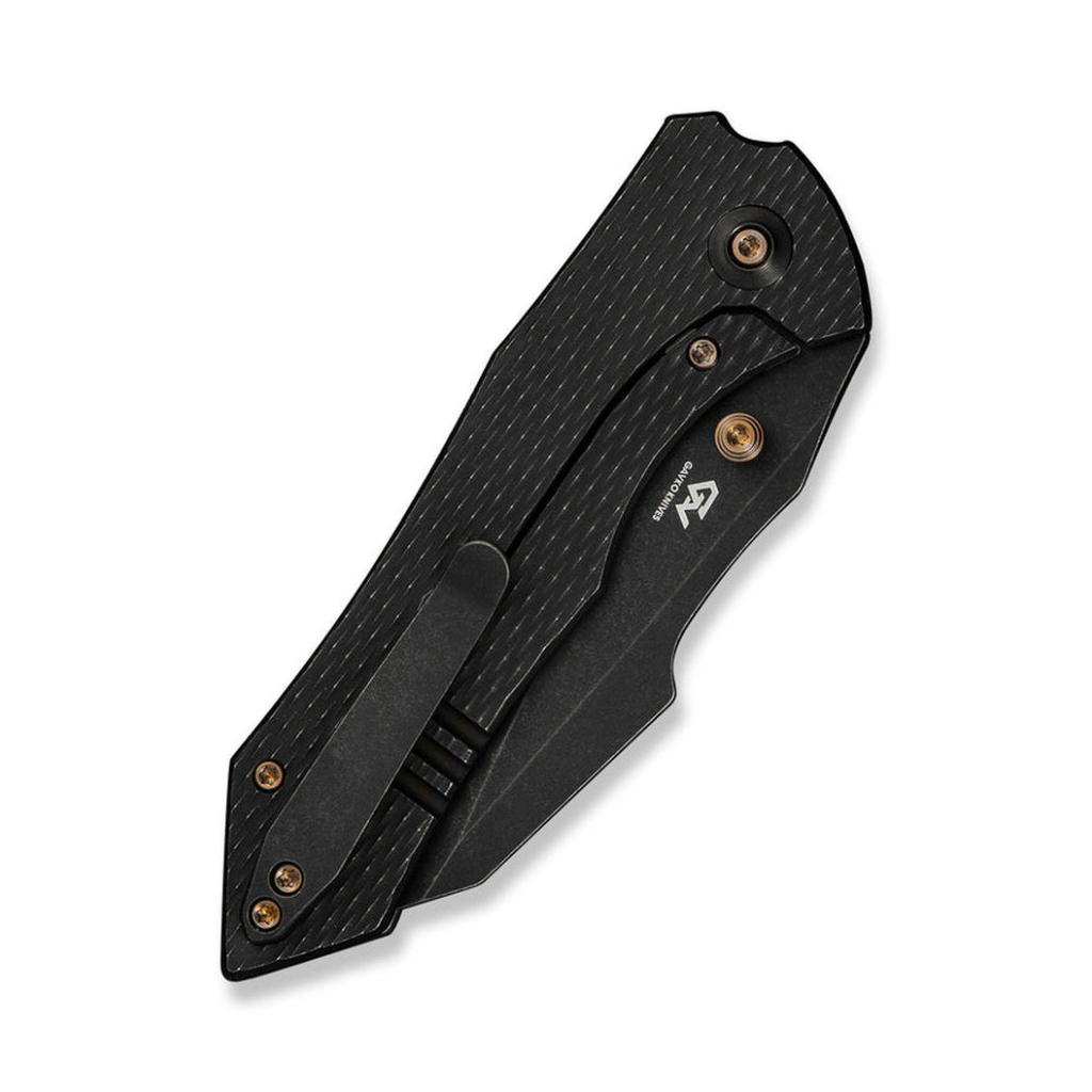 Ніж Weknife High-Fin XL, Darkwash, чорний титан (WE24010-1) - зображення 8