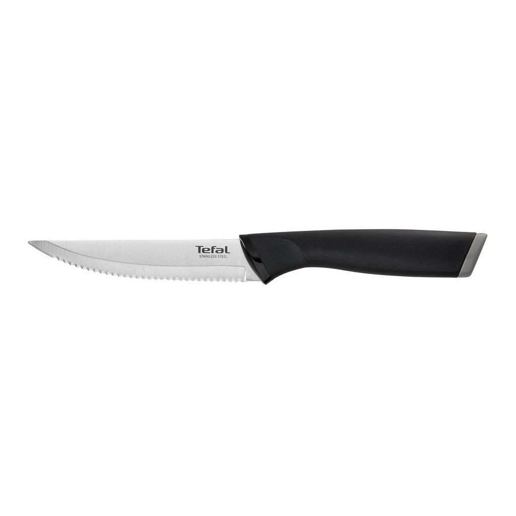 Набір ножів Tefal Essential 3шт, нержавіюча сталь, пластик, чорний (K2219455) - зображення 12