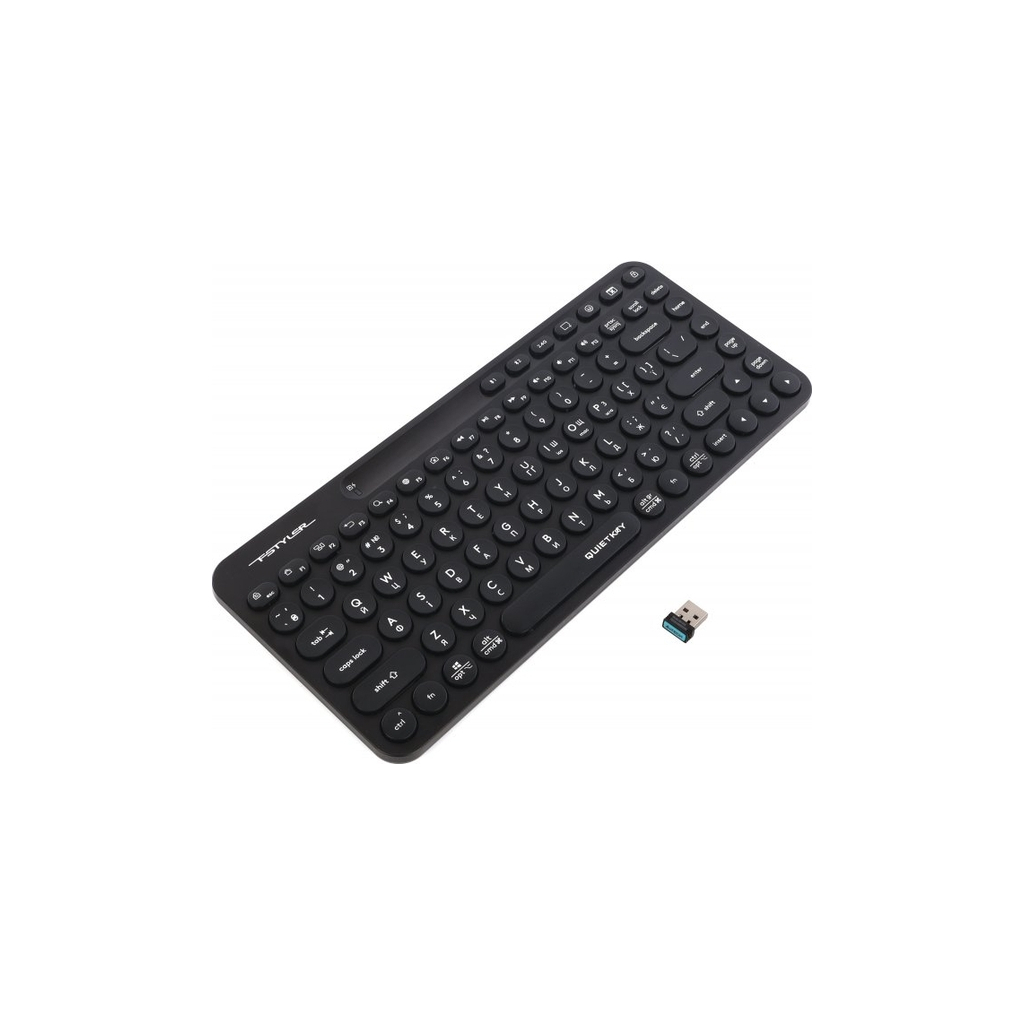 Клавіатура A4Tech FBK36C Wireless/Bluetooth Black (4711421000222) - зображення 4