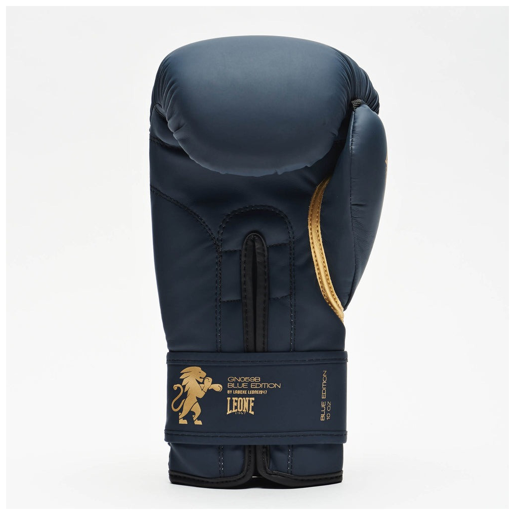Боксерські рукавички Leone GN059B Blue Edition 16 унцій (GN059B_Blue_16oz) - зображення 4