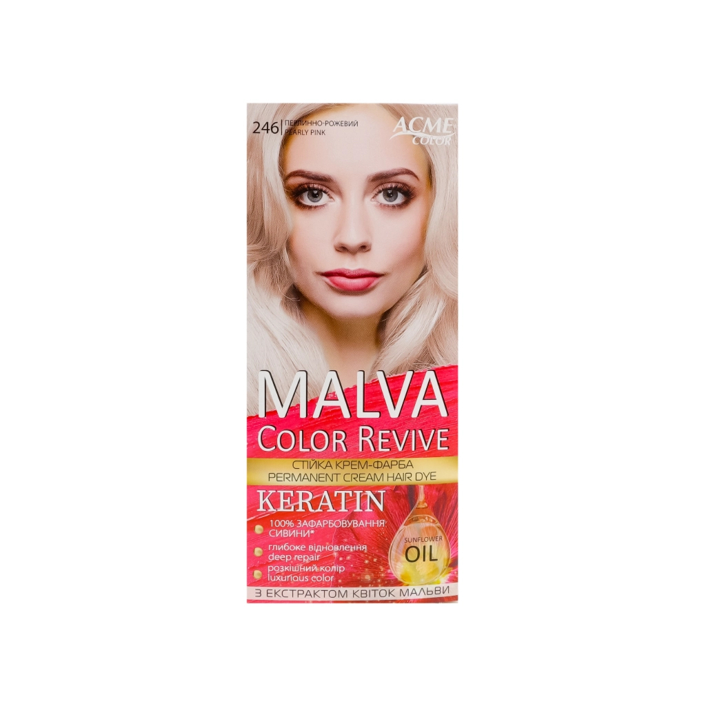 Фарба для волосся Acme Color Malva Color Revive Стійка 246 - Перлинно-рожевий (4823115502971) - зображення 1