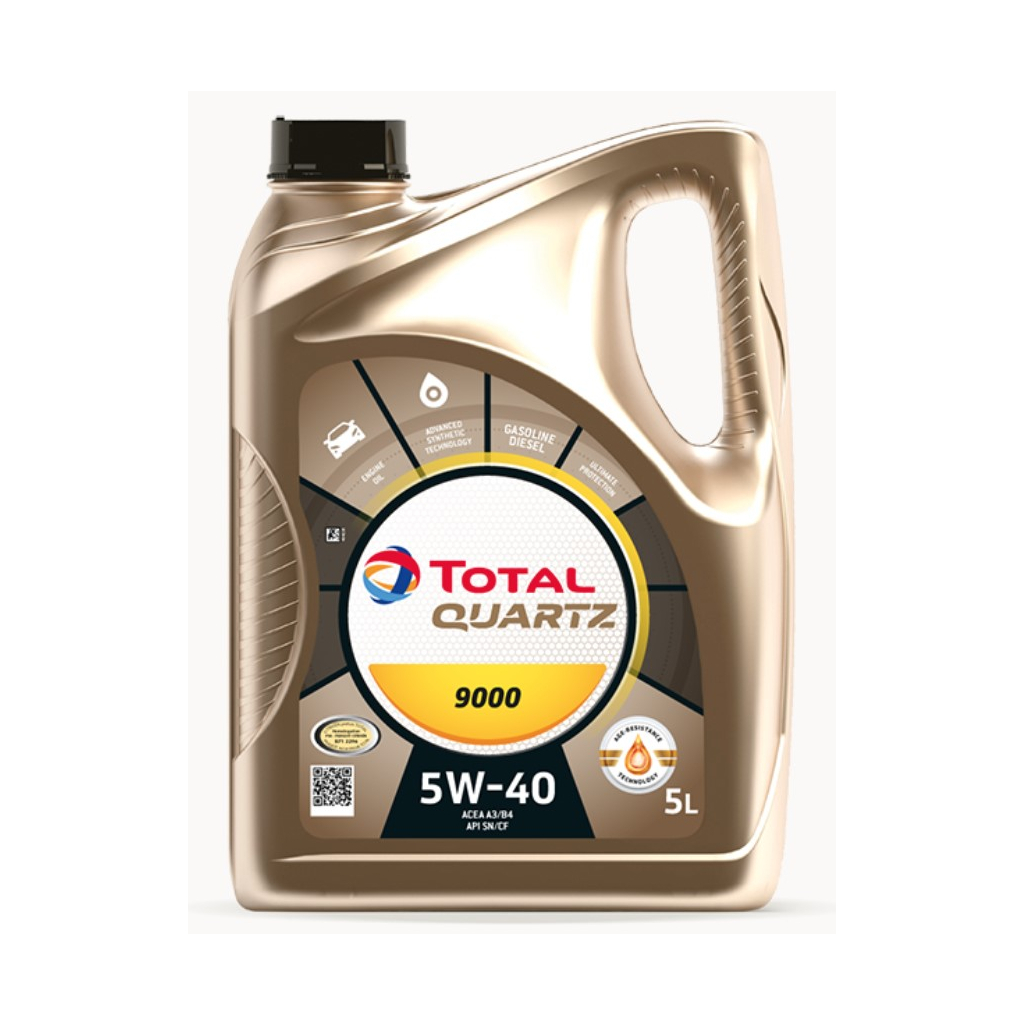 Моторна олива Total QUARTZ 9000 5W-40 5л (TL 216605) - зображення 1