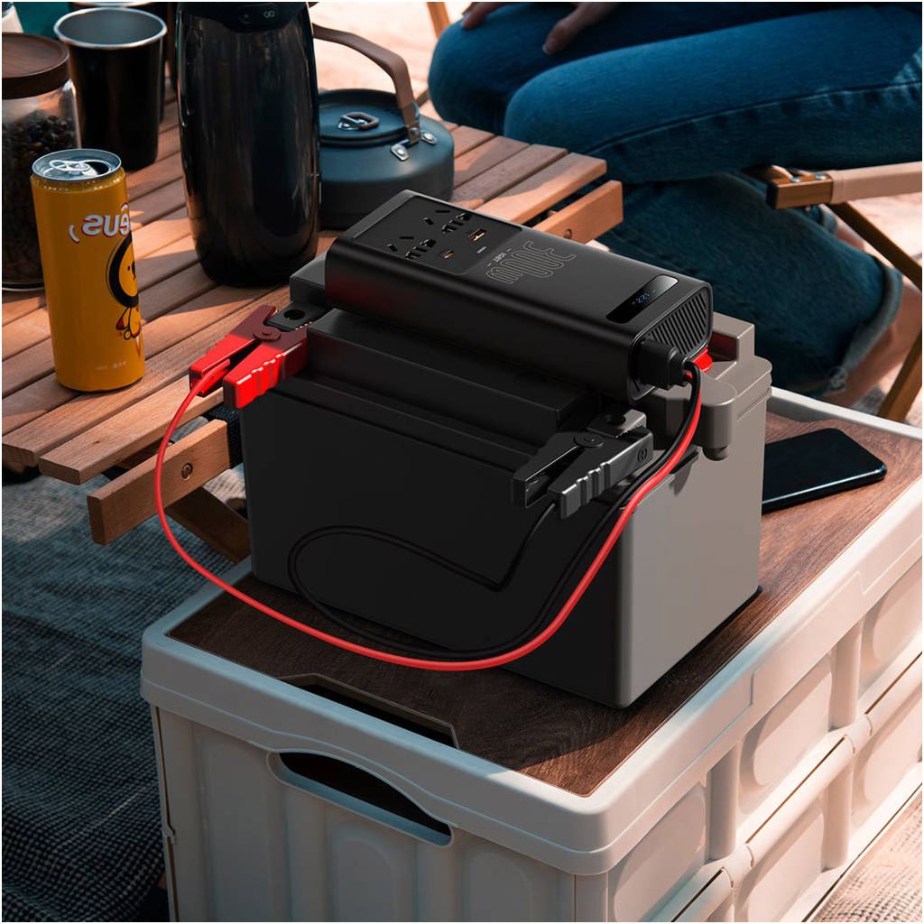 Автомобільний інвертор 12V/220V 500W IGBT Baseus In-car Inverter Baseus (CGNB010101) - зображення 12