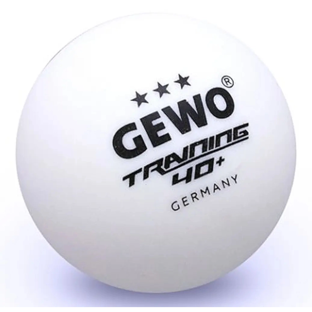 М'ячик для настільного теніса Gewo Trainingsball 40+ 6 шт (85921200) (931058) - зображення 1
