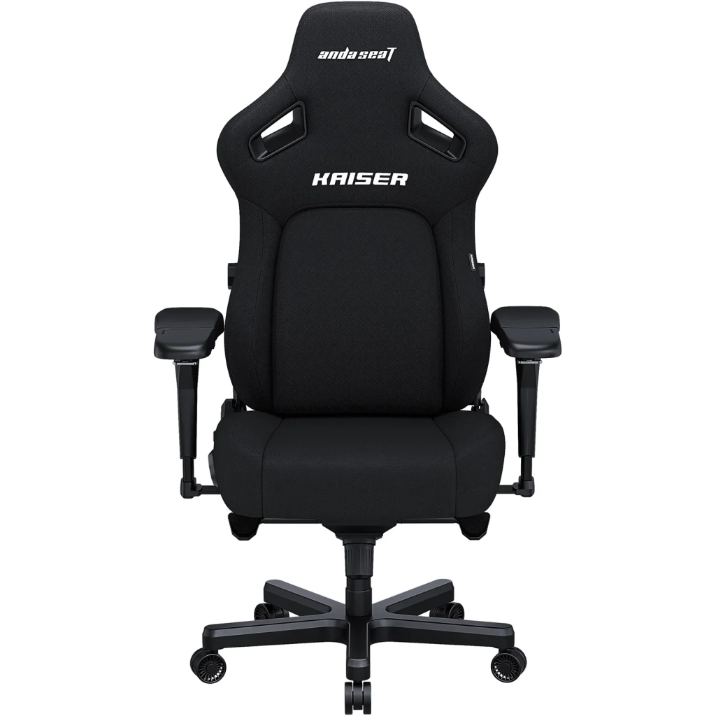 Крісло ігрове Anda Seat Kaiser 4 Fabric Size XL Black (AD12YDDC-XLL-20-B-CF) - зображення 2
