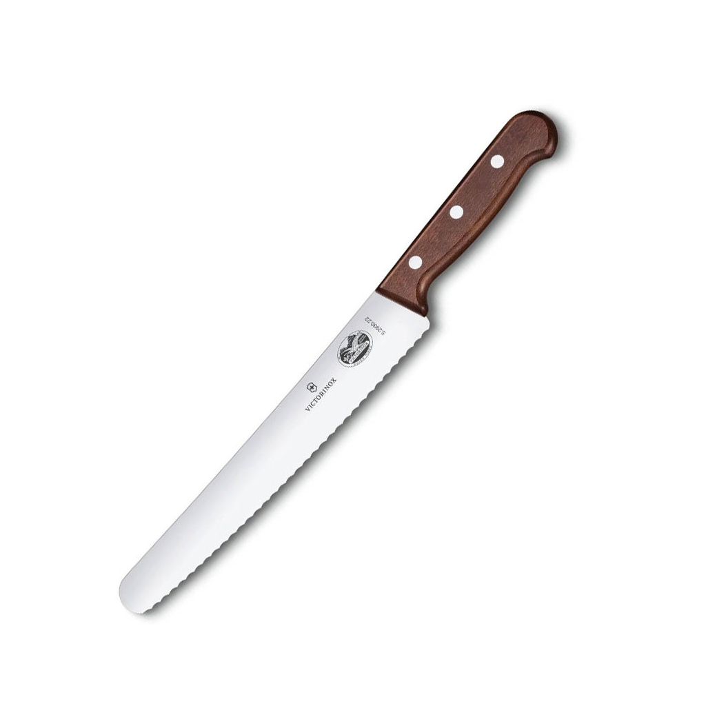 Кухонний ніж Victorinox Wood Bread Pastry 22см (5.2930.22G) - зображення 5