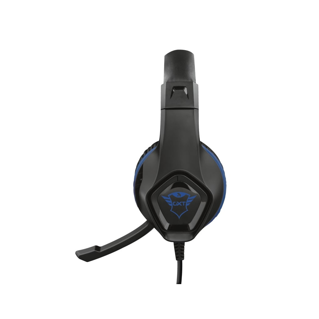 Навушники Trust GXT 404B Rana Gaming Headset for PS4 3.5mm BLUE (23309) - зображення 3