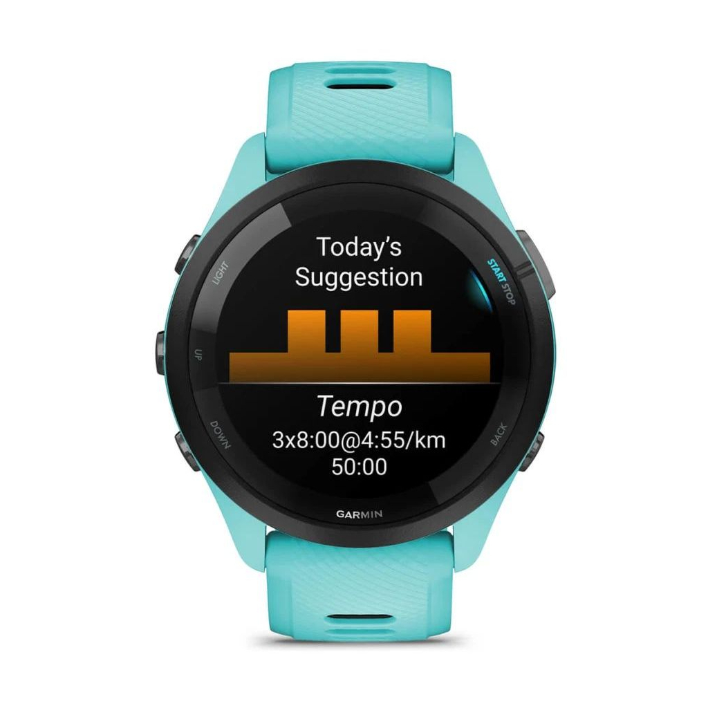 Смарт-годинник Garmin Forerunner 265, Aqua, GPS (010-02810-12) - зображення 3